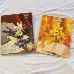Easter Ideal 1962 Floral Book Set